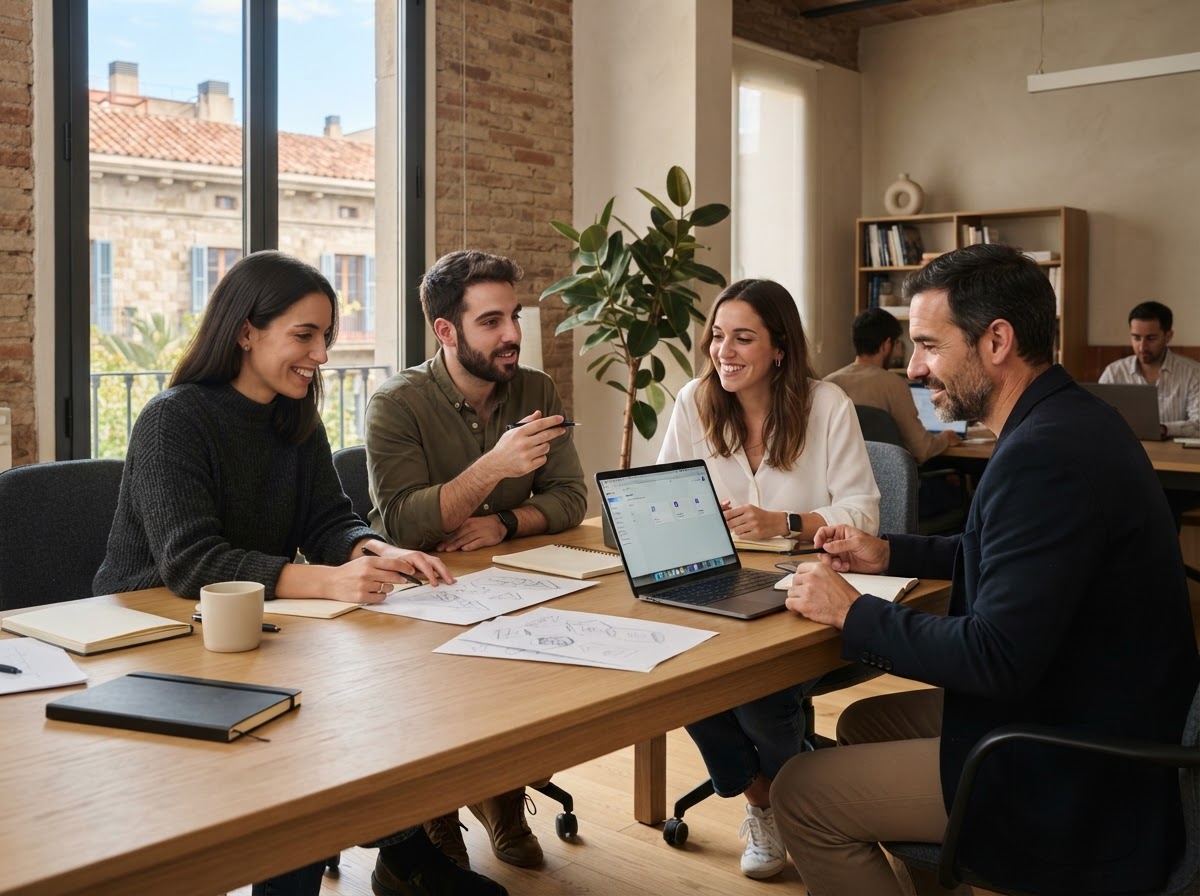 Kredanza - equipo revisando informes de análisis patrimonial